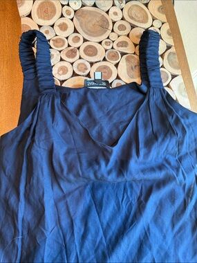 Sam and Jess NWT Midi Summer Dress Navy -M